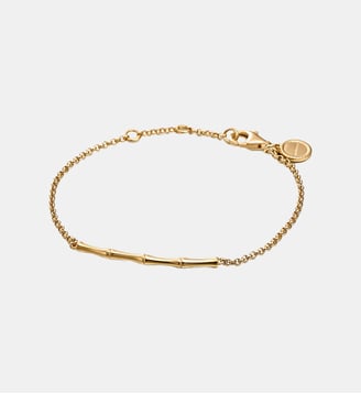 Bracelet en argent 925 doré 18K avec canne en bambou - Aristocrazy - Or