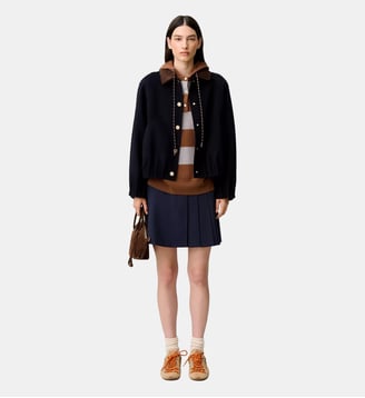Blouson large pressions dorées Claudie Pierlot