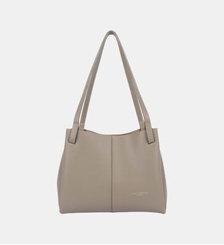 Sac cabas épaule Sierra Haus en cuir - Lancaster - Galet