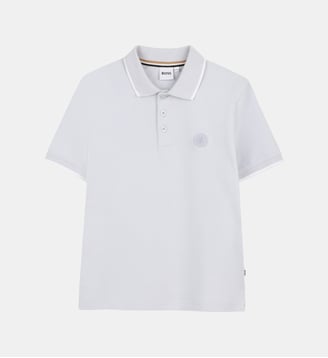 Polo manches courtes - BOSS Kidswear - Bleu tendre