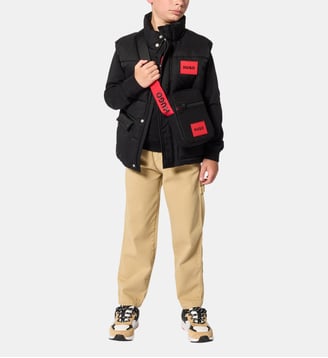 Pantalon avec surpiqures - Hugo Kids - Coton