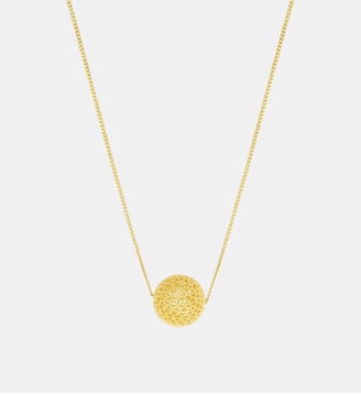 Collier pendentif   doré à l'or fin - Betty - Satellite - Doré