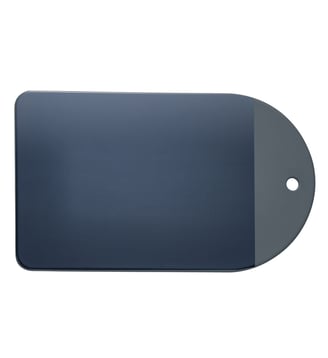 Planche En Grès 35 X 21 Cm - Bahia - Degrenne - Bleu de roche