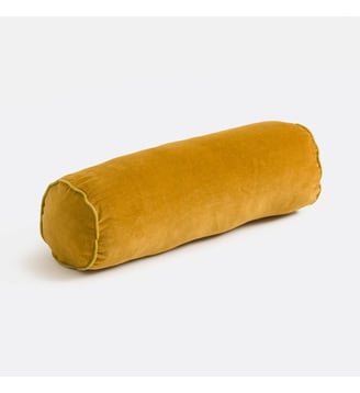 Coussin boudin en velours - La Redoute Interieurs - Bronze