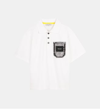 Polo à manches courtes - Marc Jacobs Kids - Blanc