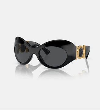 Lunettes de soleil Irrégulier VE4462 - Versace - Noir