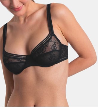 Soutien-gorge avec armatures Miss Lejaby noir Maison Lejaby