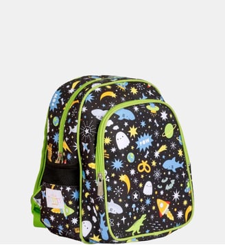 Sac à dos avec poche isotherme GALAXIE - A Little Lovely Company - Noir