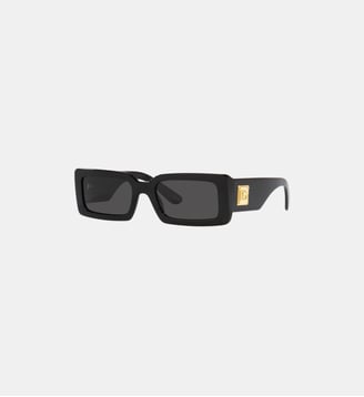Lunettes de soleil Rectangulaire DG4416 - Dolce & Gabbana - Noir