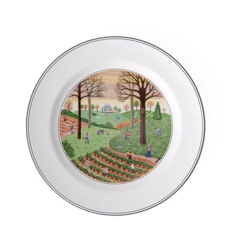 Assiette plate Arche de Noé Villeroy & Boch