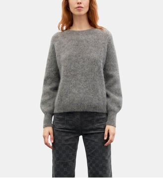Pull épais en laine et mohair - RIYA - Gerard Darel - Bronze
