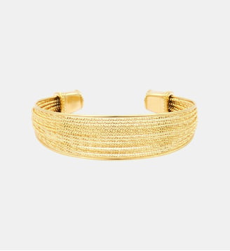 Bracelet jonc   doré à l'or fin - Tess - Satellite - Doré