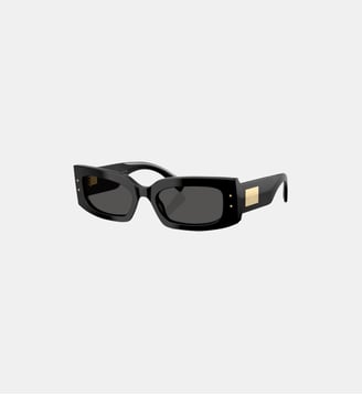 Lunettes de soleil Rectangulaire DG4479 - Dolce & Gabbana - Noir