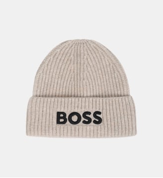 Bonnet en tricot - BOSS Kidswear - Écru chiné