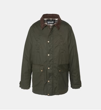 Veste farmer - Schott - Kaki foncé