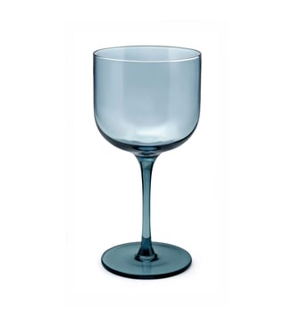 Eyden - Lot de 4 verres à pied 26 cl - Couzon - Bleu