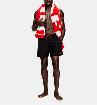 Short de bain avec poche zippée - Diesel - Noir