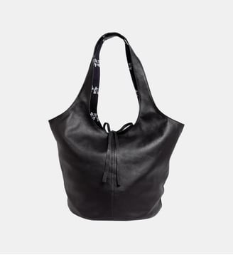 sac cabas Stala en cuir - Agnès b. - Noir