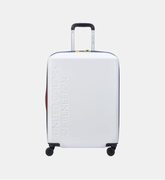 Valise rigide UNITED 4RR 65 cm - Delsey Paris - Blanc