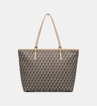 Sac cabas Ikon imprimé graphique - Lancaster - Marron