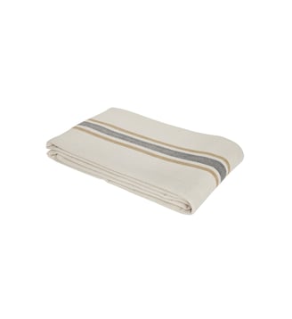 Nappe en coton à rayures - OYOY - Marron