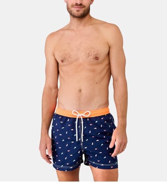 Short de bain - Sneakers - Arthur - Marine
