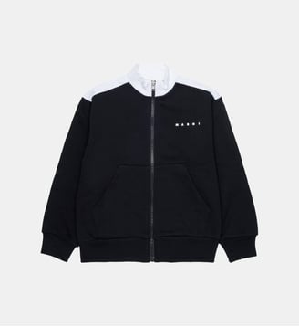 Sweat à fermeture zippée complète avec logo - Marni - Noir