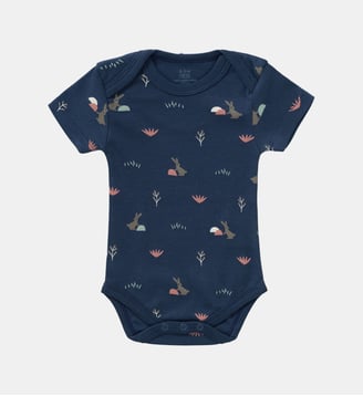 Body manches courtes - Fresk - Bleu