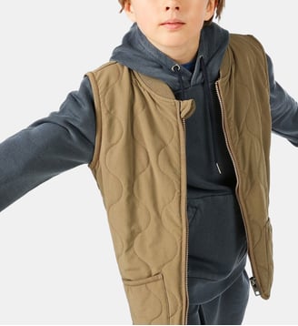 Veste garçon sans manches Dustin - Serge Blanco - Beige