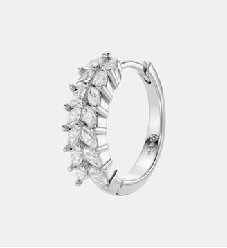 Boucle d'oreille créole Sablon or - Nebuleuse Bijoux - Argent