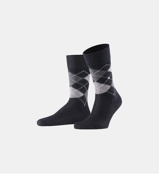 Chaussettes Preston Fibre artificielle Opaque - Burlington - Perle
