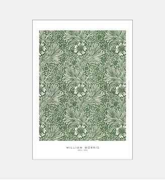 Poster   Greens - William Morris - Poster & Frame - Vert