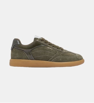 Baskets en daim - Liu Jo - Vert mousse