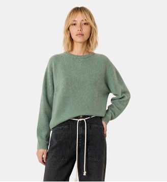 Pull Madrid Plain - Leon & Harper - Pistache