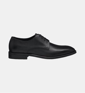 Derbies modèle Derrek cuir - BOSS - Noir