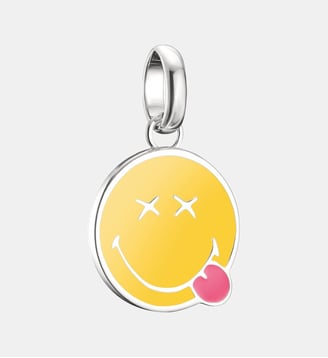 SMILEYWORLD® Cheeky Pendentif Charm Connect - Thomas Sabo - Argent