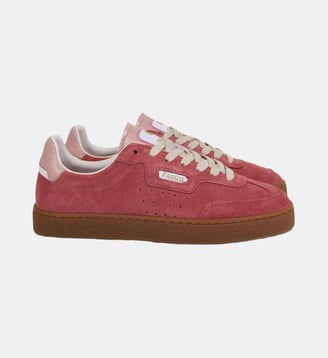 Baskets cuir LUMBO - Faguo - Rose