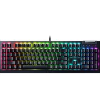 Clavier gamer BLACKWIDOW V4 X SWITCH JAUNE Razer