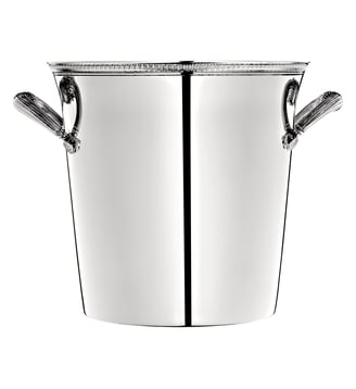 Seau à champagne 2 bouteilles en métal argenté - MALMAISON - Christofle - Argent