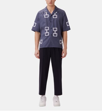 Chemise décontractée 1/2 Regular Col revers - Studio Seidensticker - Gris