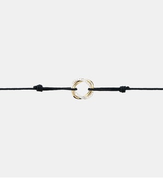 Bracelet Tresse cordon - Poiray - Or jaune