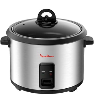 Cuiseur riz MK123D10 Easy rice - Moulinex - Argent