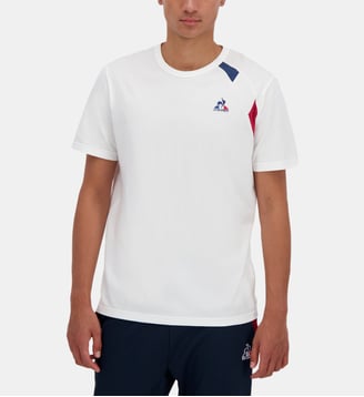 T-shirt signature en coton - Le Coq Sportif - Blanc