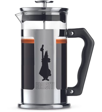 Cafetière à piston Preziosa transparent 1L - Bialetti - Gris