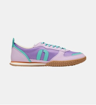 Baskets basses Layras - Odaje - Lilas turquoise orange