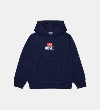 Sweat-shirt avec logo - Diesel Kids - Bleu