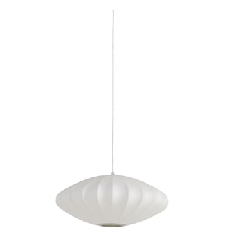 Suspension Fay blanc Ø50 x 22 cm - Light & Living - Blanc