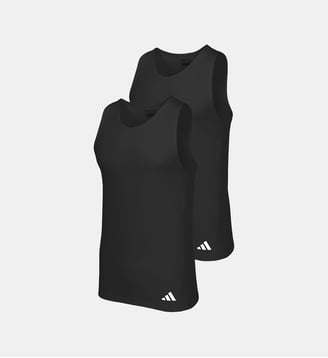 Débardeurs, lot de 2, ergonomiques ACTIVE FLEX COTTON - Adidas Originals - Noir