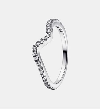 Bague Vague Scintillante - Pandora - Argenté