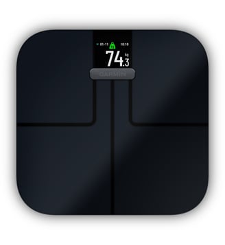 Pèse personne connecté S2 Smart Scale Black connecte - Garmin - Noir